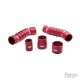 Silicone Boost Hoses for the Audi TTRS, RS3 - Red