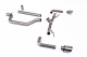 MILLTEK 80mm Race Cat-Back Exhaust – Volkswagen MK8/MK8.5 GTI (GT115 Polished Tips)