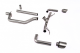 MILLTEK 80mm Race Cat-Back Exhaust – Volkswagen MK8/MK8.5 GTI (GT115 Brushed Titanium Tips)