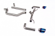 MILLTEK 80mm Race Cat-Back Exhaust – Volkswagen MK8/MK8.5 GTI (GT115 Burnt Titanium Tips)