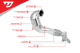 Unitronic Performance Downpipe 1.8TSI MQB EA888.3 FWD