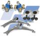 Racingline Alloy Front arms complete with Balljoints MK5 and MK6 GTI - VWR45G5COMP