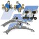 VWR Alloy Front arms complete with Balljoints MK5 and MK6 GTI