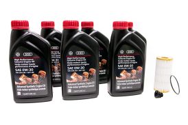 Genuine VW - 5k Maintenance Kit (0w-30 504.00 spec Oil)