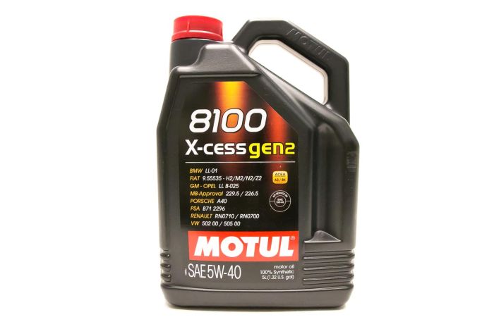 Buy Motul 8100 X-Cess 5W40 Engine Oil 5L @ Best in LRM