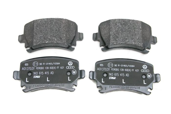 BRK LINING - 1K0698451S - Genuine Volkswagen/Audi