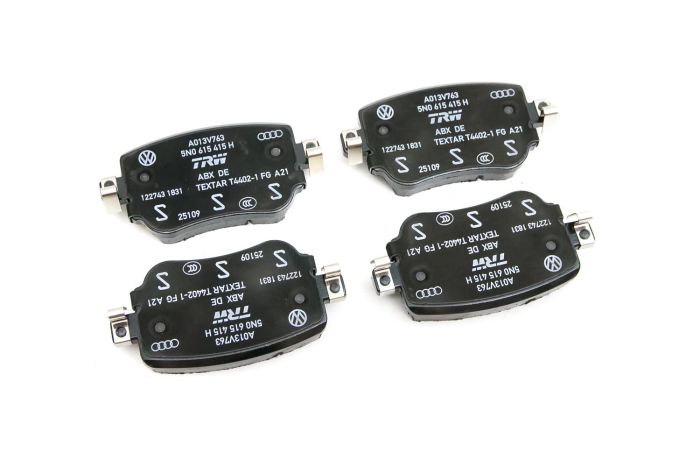 Rear Brake Pads (272 x 10mm) - 7N0698451C - Genuine Volkswagen/Audi