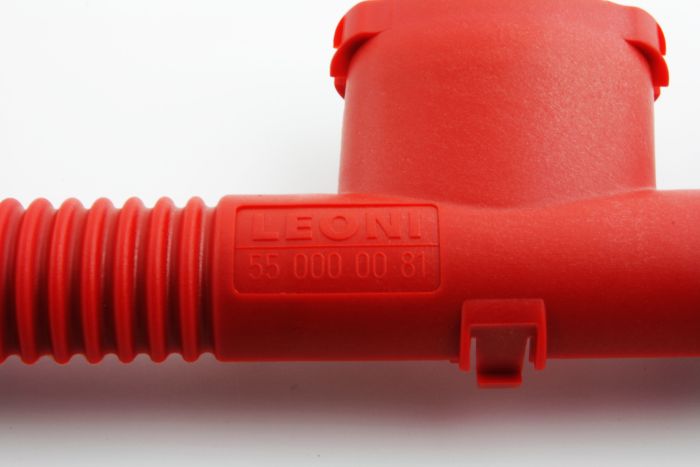 VW Audi Red Coil Harness Cover 8E0-971-824-S VW Audi Red Coil Harness Cover 8E0-971-824-S