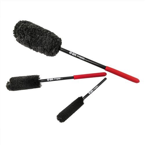 Wheel Woolies Wheel Cleaning Brush 2-Piece Kit