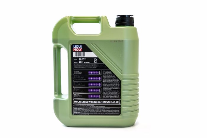 Liqui Moly - Molygen (5 Liter) 5w-40 Oil