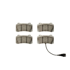 RacingLine 4-Piston Caliper Replacement Brake Pads - Stock Compound