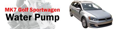 Volkswagen MK7 Golf Sportwagen Water Pump – Locate Problems, How to, and Tips