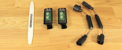Part 2 (License Plate Lights) of the DAP MK7 GTI Build