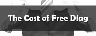 The Cost of Free Diagnosis