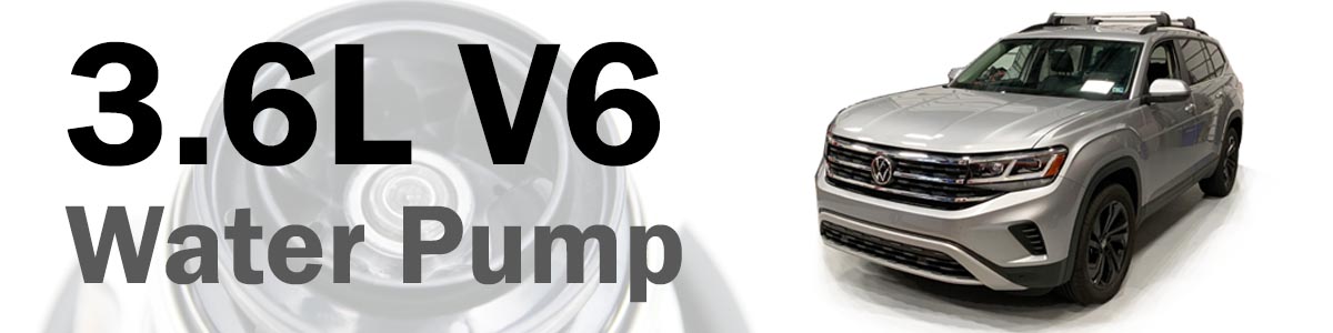 Volkswagen Atlas 3.6L V6 Water Pump - Where they Leak and How to Replace 