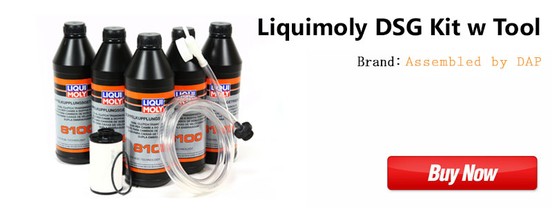 Golf R Liqiomoly DSG Service Kit with Tool