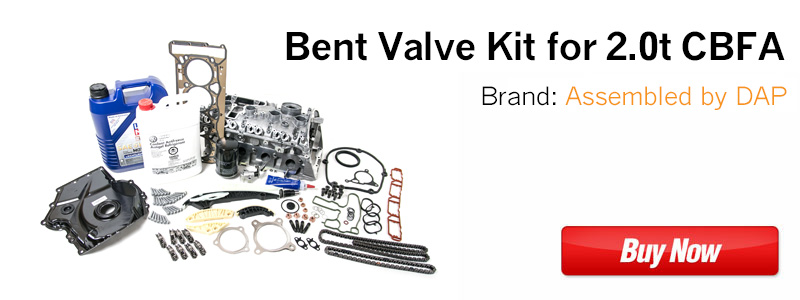 2.0t TSI CBFA Cylinder Head Bent Valve Kit