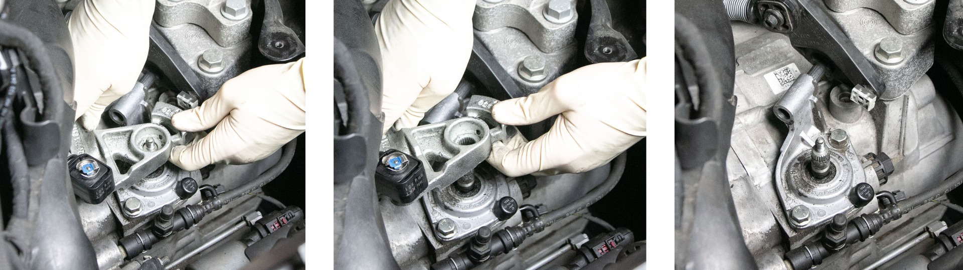 Removing the Front to Back Selector for 6 Speed Short Shifter Install