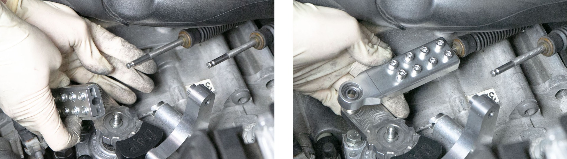 Installing DAP "Holy Shift" Shifter End Links for 6 Speed Short Shifter Install