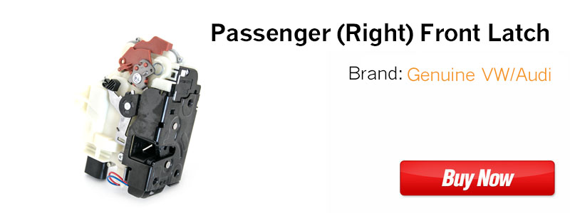 3B1837016CG Passenger Front VW Door Latch Assembly