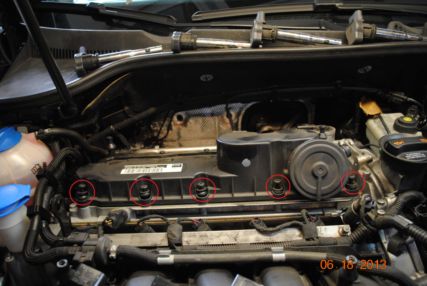 VW 2.5l 5 Cylinder Valve Cover DIY