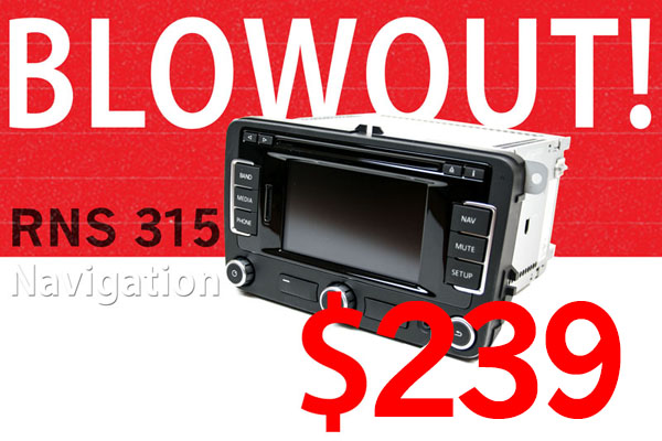 RNS315 VW Navigation Unit 
