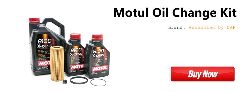 Audi 3.0t Supercharged V6 Motul Oil Change Kit