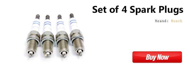VW CC 2.0t TSI Bosch Spark Plug Set 