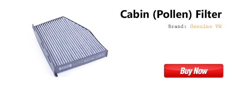 OEM VW Cabin Filter 1K1819653B